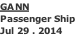 GANN Passenger Ship Jul 29 . 2014